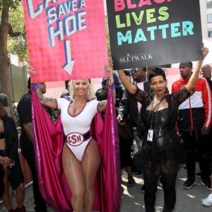 Amber Rose slut walk los angeles